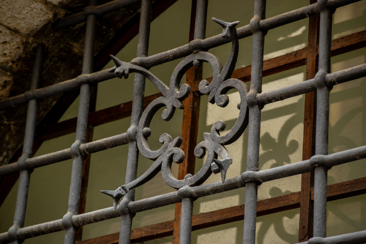 Wrought Iron Window Grate