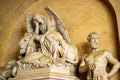 Angel & Lion Statue